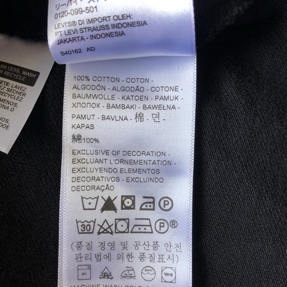 LEVI'S CHEST LOGO POLO SHIRT/ XL - Picture 9 of 9